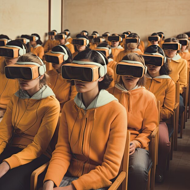 international day of education in futuristic style