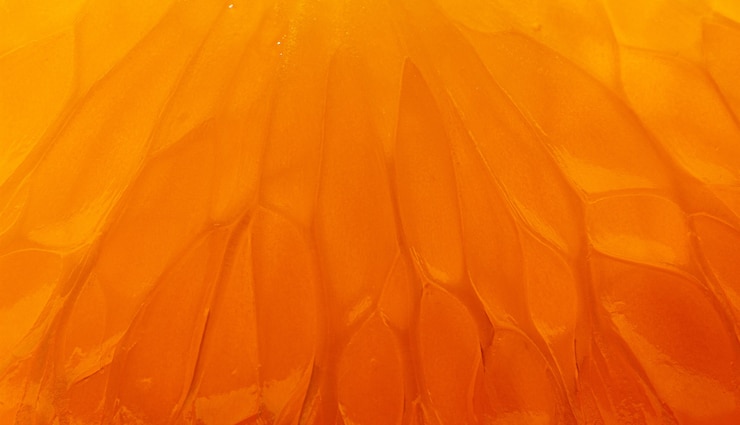 Gratis Bild macro shot of a mandarin fruit