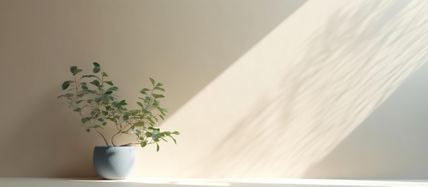 Minimalistic abstract gentle light beige background AI generated image