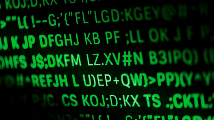 Gratis Bild närbild av programmeringskod och språk