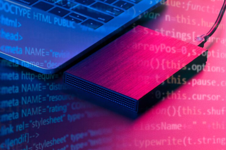 Gratis Bild programmeringsbakgrund med html-text