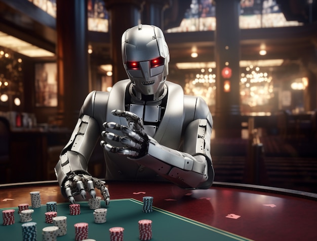 robot performing ordinary human job