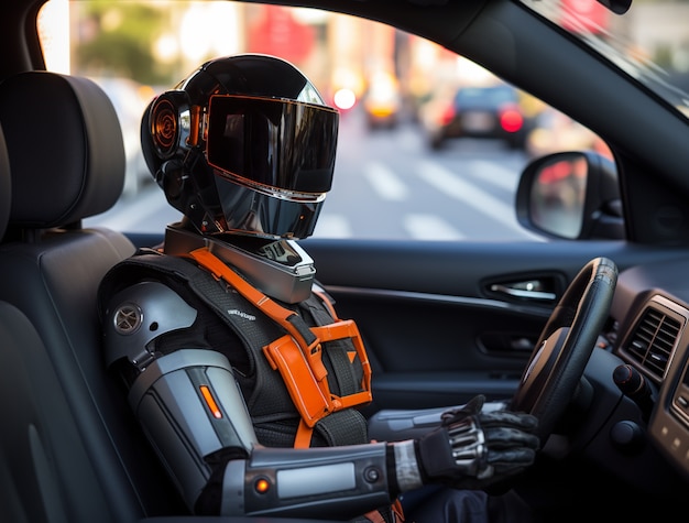 robot performing ordinary human job