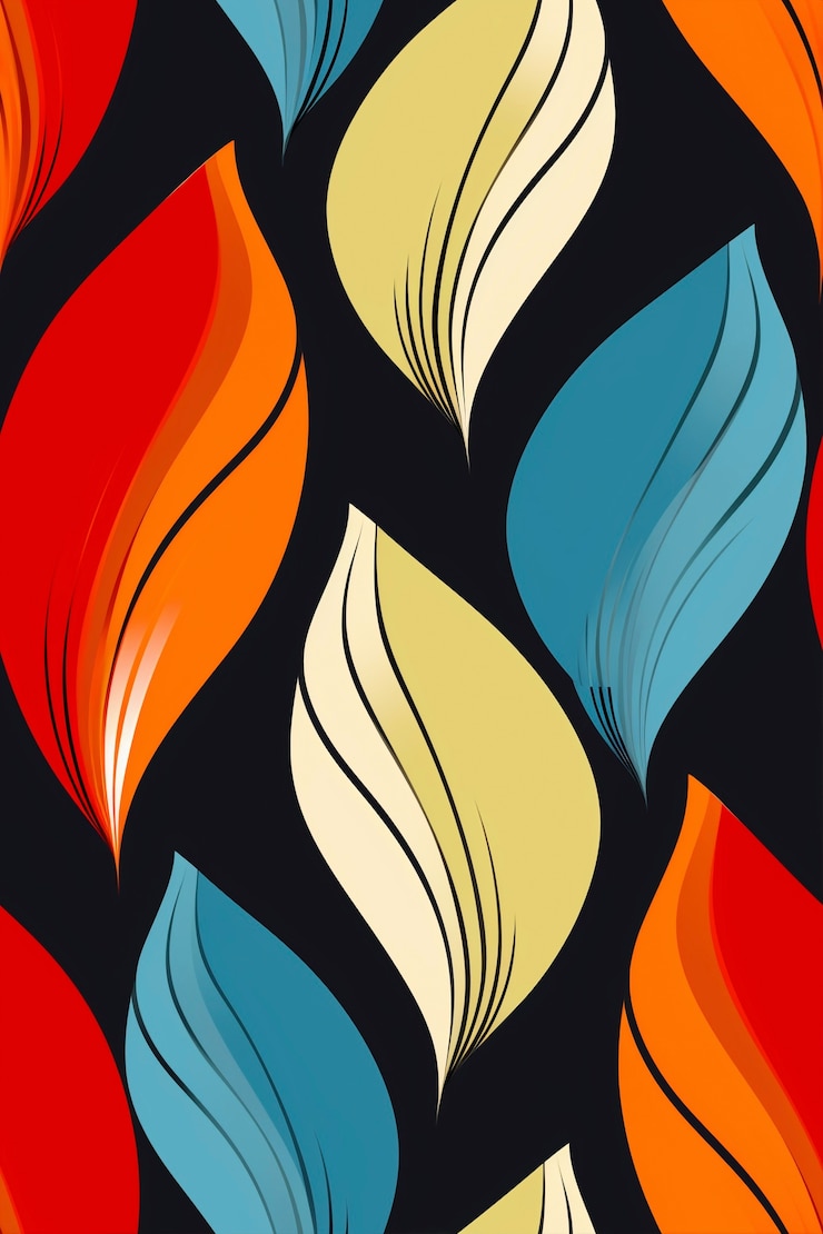 Gratis Foto seamless abstract pattern design
