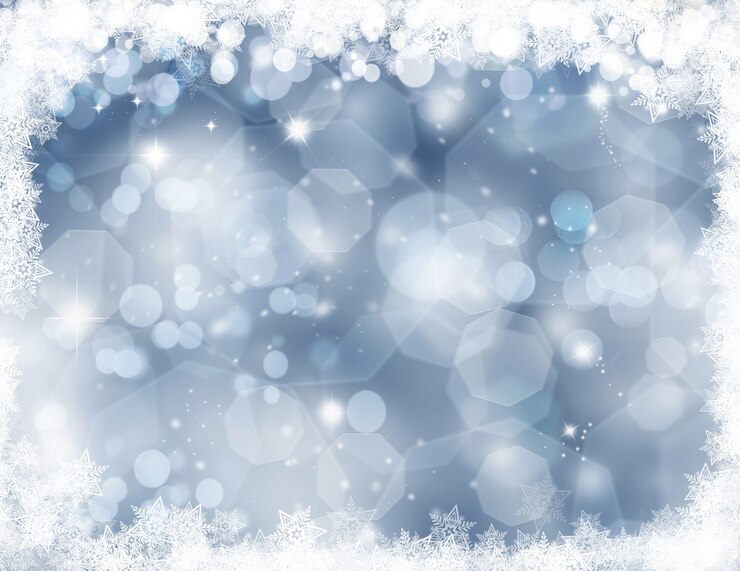 Gratis Bild snowflakes frame