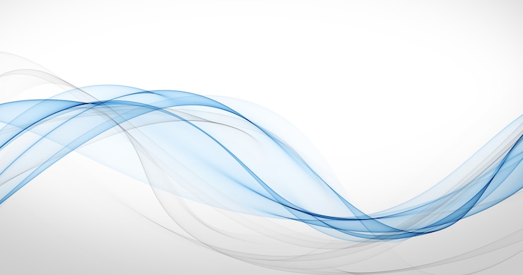 Gratis Foto stylish soft blue curve lines abstract background