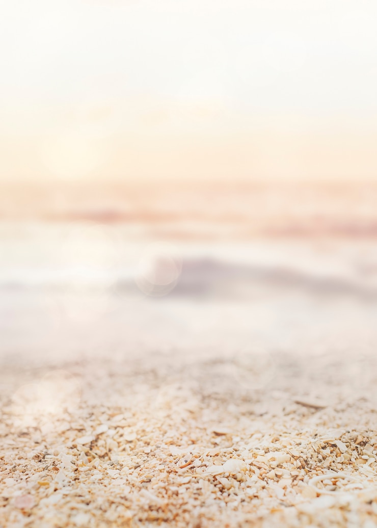 Gratis Bild sunset beach product background