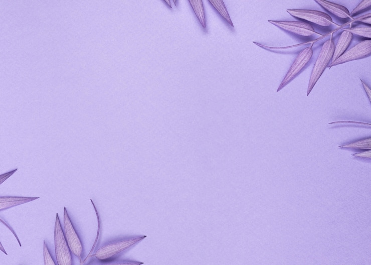 Gratis Bild top view of monochromatic leaves with copy space