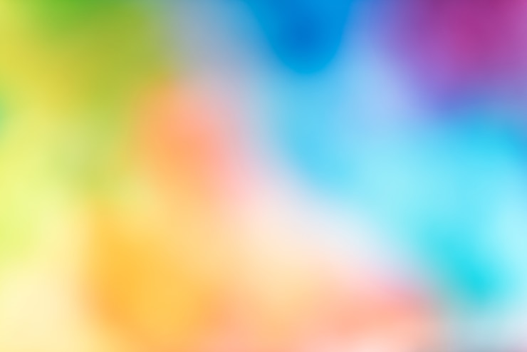 Gratis Bild vivid blurred colorful background