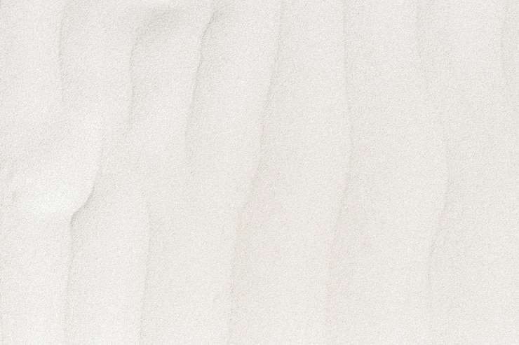 Gratis Bild white sand textured background with copy space