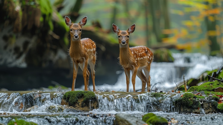 Gratis Foto wild deer in nature