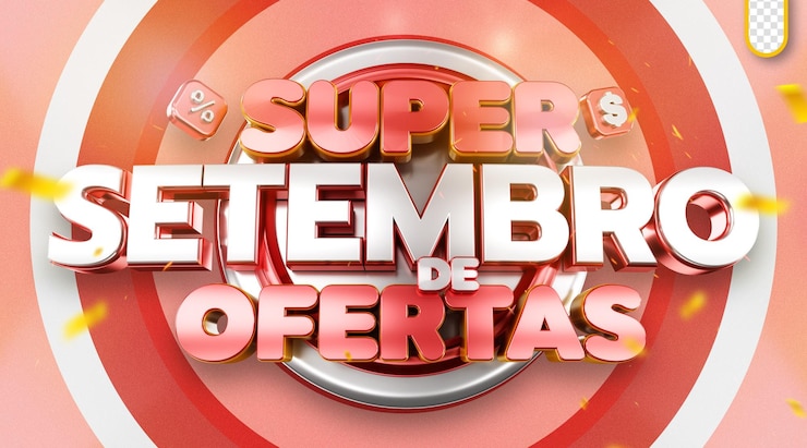 Gratis PSD 3d supermarket seal retail promotion september discounts september offers
