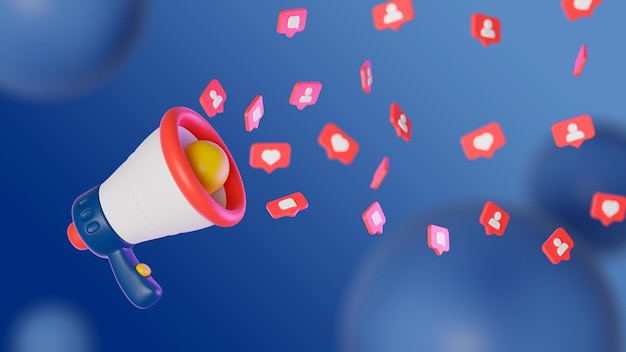 Abstract background with rocket