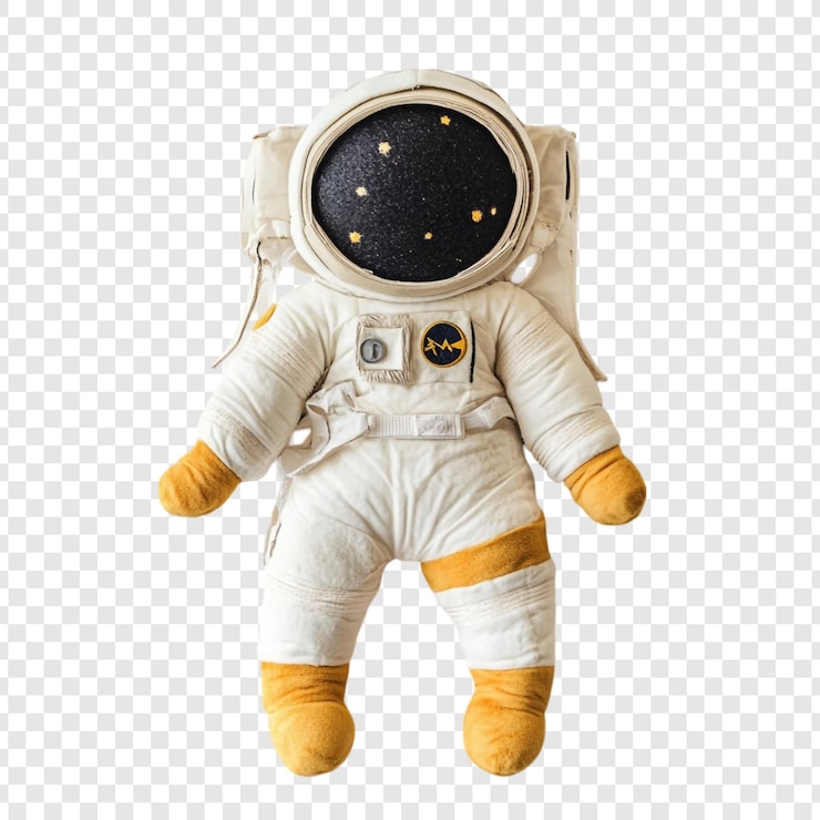 Gratis PSD adorable astronaut plush toy