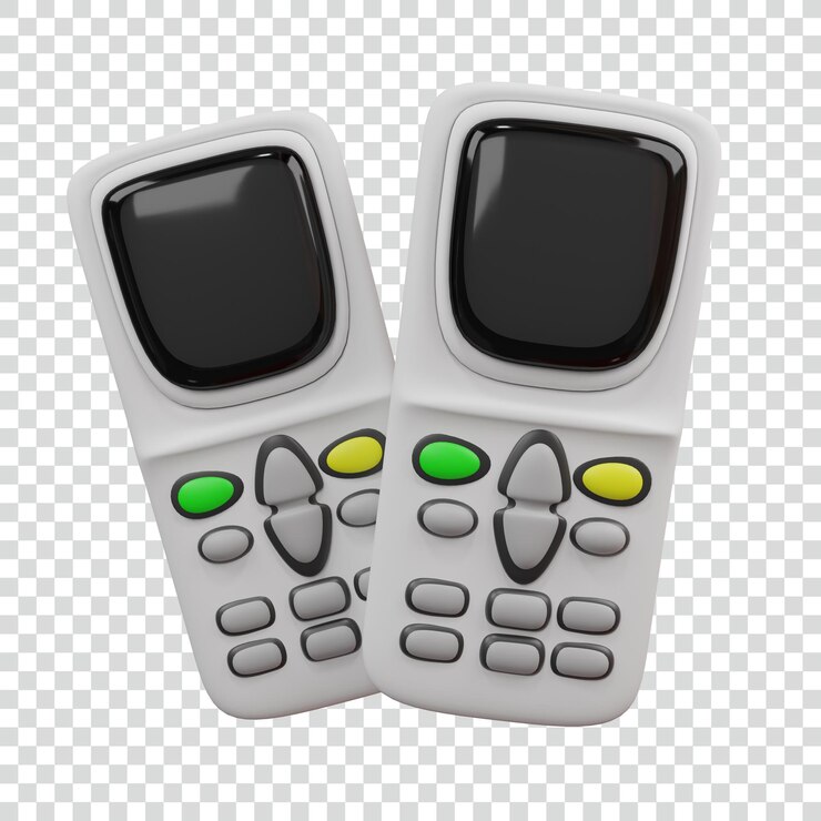 Gratis PSD air conditioner remote icon isolated 3d render illustration