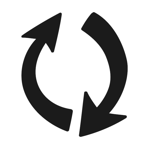 Arrow illustration isolated
