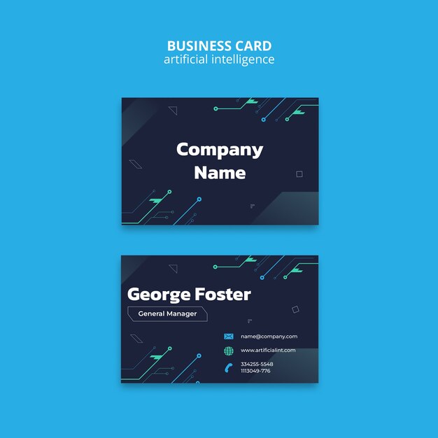 artificial intelligence template design
