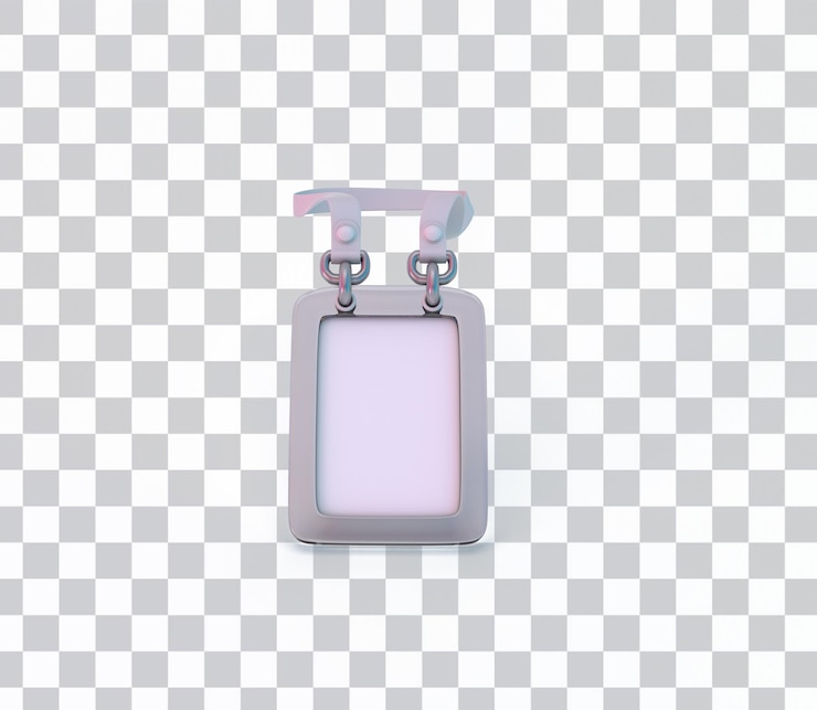 Gratis PSD badge front side