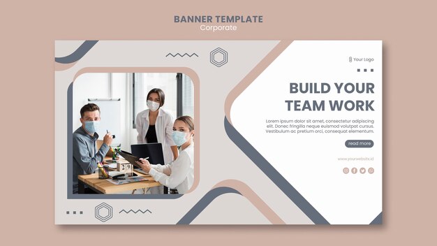 Banner team work template