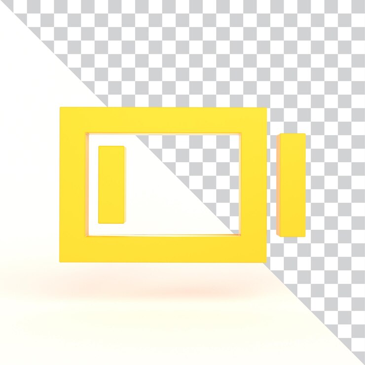 Gratis PSD battery low front side