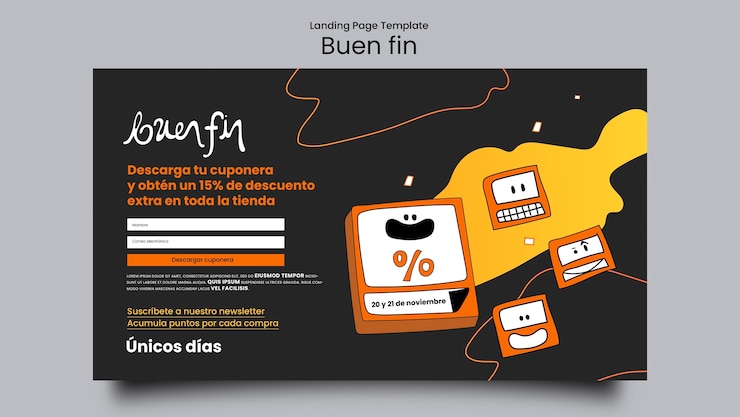 Gratis PSD buen fin maldesign