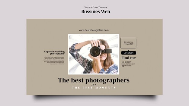 Business concept youtube cover