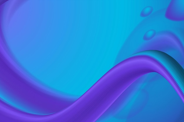 colorful background with 3d fluid wave