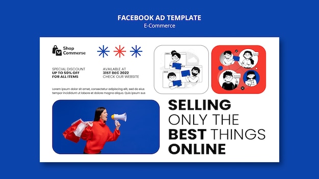 E-handelsplattform facebook-mal