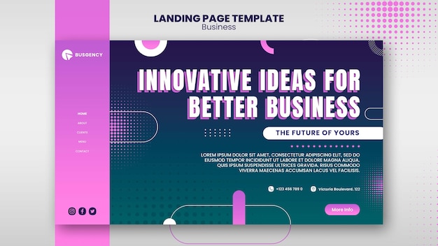 Gradient business desigmal