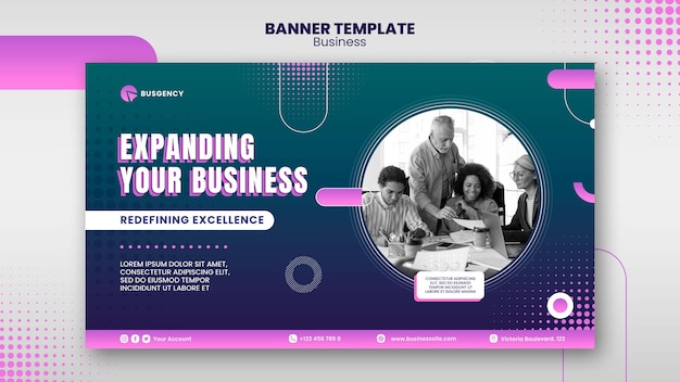 Gradient business desigmal