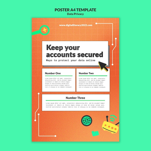 gradient data privacy template
