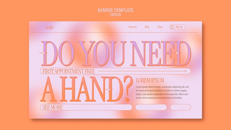 Gratis PSD gradient design mal