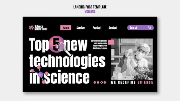Gradient science research landing page