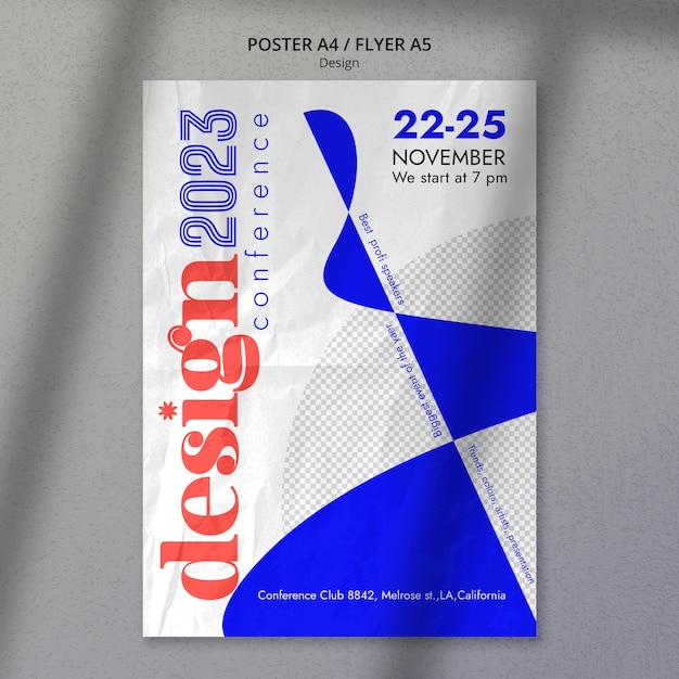 Håndtegnet design mal