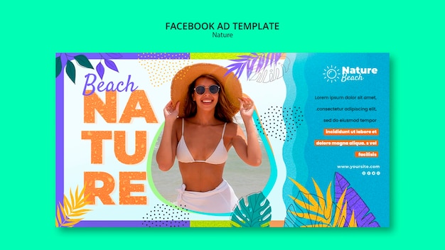 Mal for natur i flatt design