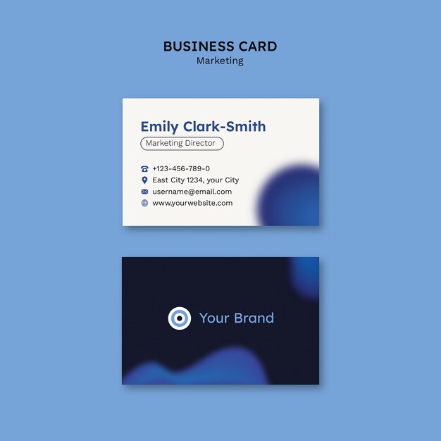 marketing stationery template