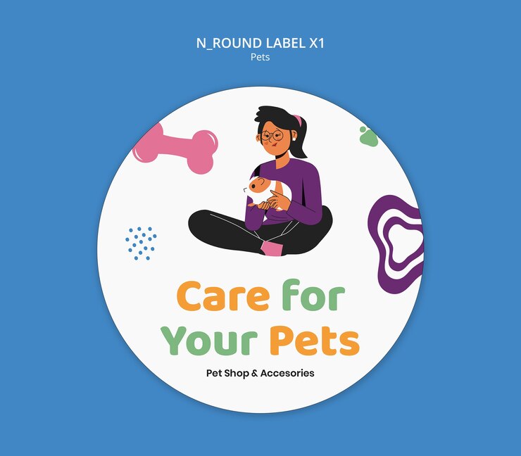 Gratis PSD pets template design