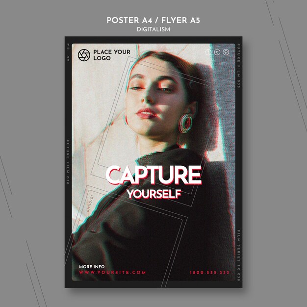 Poster for capture yourself theme
