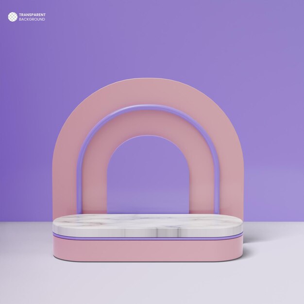 Produktvisning 3D-podiumbakgrunn