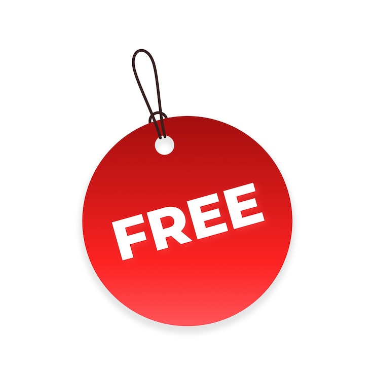 Gratis PSD realistic free label design