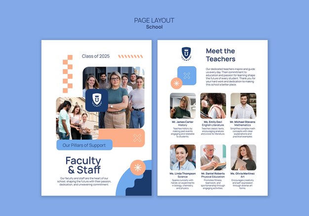 school programme template