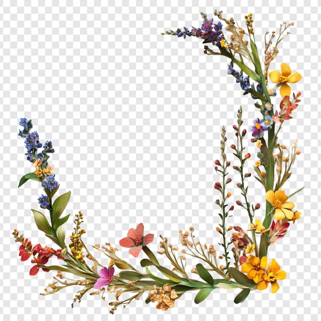 vibrant floral corner arrangement a delicate composition of dried flowers