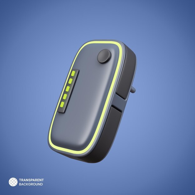 wifi extender icon isolated 3d render illustration