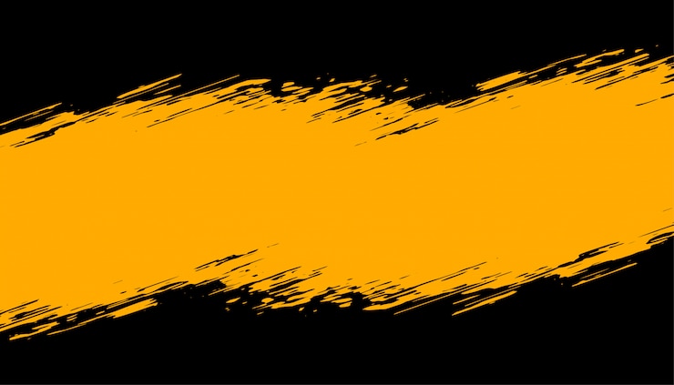 Gratis Vektor abstract black and yellow grunge background