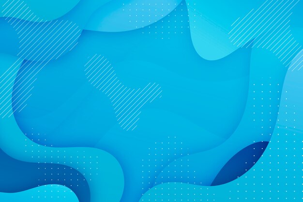 Abstract classic blue screensaver