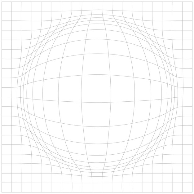 abstract curved perspective grid lines layout design