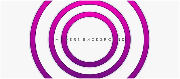 Abstract geometric background circle ring color shape