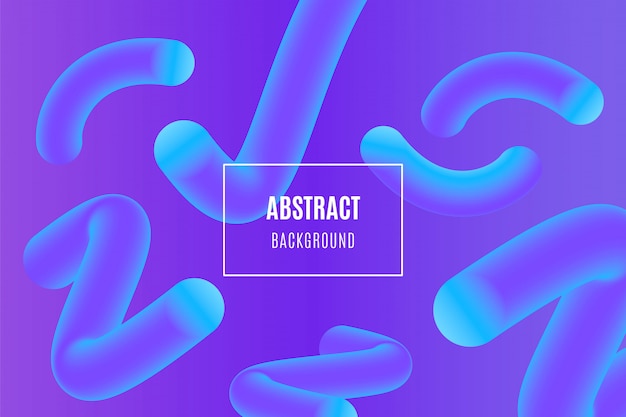 abstract gradient background with liquid shapes