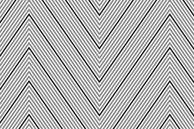 Abstract pattern background, black chevron simple design vector