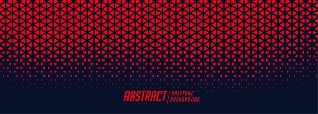 Abstract red triangle pattern backdrop for modern presentation